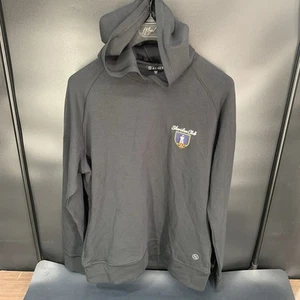 Asher Men Performance Pull Layering Golf Hoodie Embroidered Single Zip Pocket. A - Picture 1 of 12