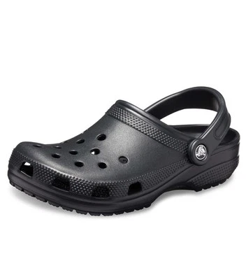 Zuecos clásicos negros Crocs unisex talla hombre 6 mujer 8 comodidad popular ENVÍO GRATUITO Foto 1 de 4