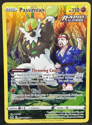 Passimian TG08/TG30 Silver Tempest Trainer Gallery Holo Pokemon TCG Card - Image 1 of 2