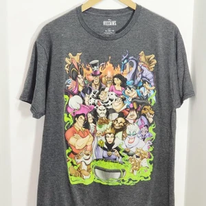 Disney Villains T-Shirt XL grau Grafik - Bild 1 von 3