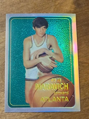 1996 Topps Stadium Club Finest Refracator Reprint PETE MARAVICH - Image 1 of 2