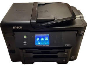 Epson WF-3540 Farbtintenstrahl-Multifunktionsgerät, Kopierer, Scanner, Fax & Drucker - Bild 1 von 2