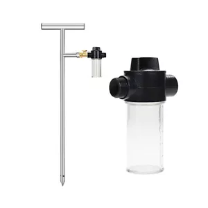 Deep Root Irrigation Tool Stainless Steel Watering Spikes Polished with T-handle - Picture 1 of 7
