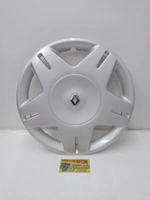 Borchia Coppa Ruota Renault R13 Clio II 01' Scenic 00' Logo Cromato P5724/4 - Immagine 1 di 3