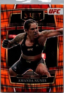 Panini Select UFC #97 2022 Amanda Nunes Orange Wave peso pluma - Imagen 1 de 2