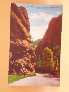 Alte Postkarte Cheyenne Gorge, South Cheyenne Canon, Colorado Springs - Bild 1 von 3