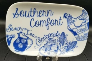 Southern Food ""Southern Comfort"" Piatto da tavolo rettangolare in ceramica 5,5x8,5 - Foto 1 di 5
