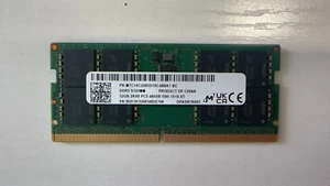 MTC16C2085S1SC48BA1 MICRON 32GB 2RX8 PC5-4800B MEMORIA SODIMM - Foto 1 di 2