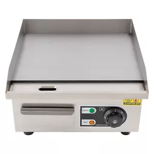 Elektro Grillplatte Bratplatte Elektrogrill Griddleplatte Bräter Griddle Gastro - Bild 1 von 14