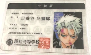 Bleach Klub Outside Gotei Student ID Plastic Card Toshiro Hitsugaya Jump JP - Picture 1 of 1