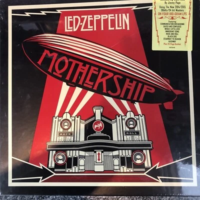 4 LP BOX SET LED ZEPPELIN MOTHERSHIP 081227954109 EUROPE PRESS 2015 NEW SEALED - Image 1 of 2