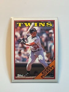 Kirby Puckett Hall of Famer - 1988 Topps #120 Hof Baseball  - Bild 1 von 2
