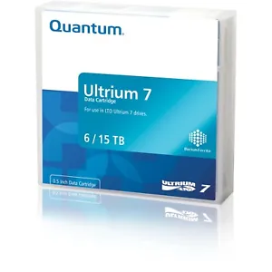 Quantum Lto Ultrium-7 Data Cartridge - Lto-7 - 6 Tb [native] / 15 Tb - Picture 1 of 2