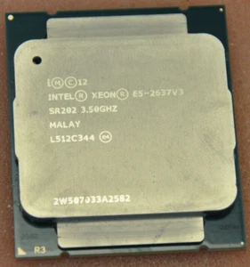 Intel E5-2637 V3 SR202 3.50Ghz 4-core 8 Threads XEON CPU 135W Turbo 3.70Ghz - Picture 1 of 1