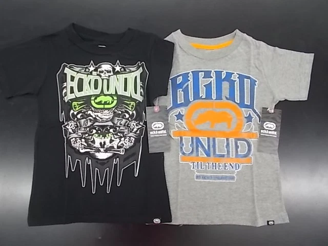 Ecko Unltd. para niños Camisetas gráficas negras o grises de $20 tallas 4, 5/6 y 7 Foto 1 de 1