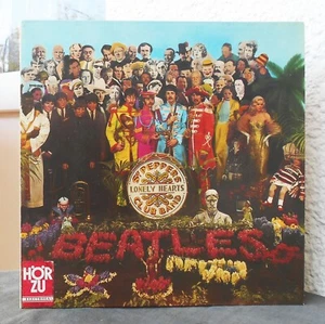 Beatles – Sgt. Peppers Loneley Hearts Club Band   Hörzu  Weiß-Gold   Lp  1967 - Bild 1 von 4