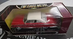 1/18 ROAD SIGNATURE 1964 Mercury Marauder Parl Lane Red - White Top / White Int. - Picture 1 of 6