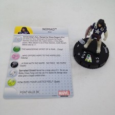 Heroclix Nick Fury, Agent of SHIELD set Nomad #016 Common figure w/card!