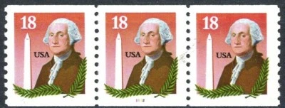 Washington & Monument Scott's 2149 PNC3 MNH Plate 1112 - Image 1 of 2