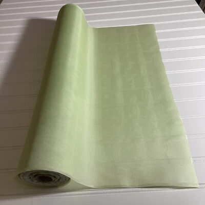 SILK light green, FABRIC 5 Yards x 22 Inches Wide or 180 Inches x 22 Wide - Image 1 of 4