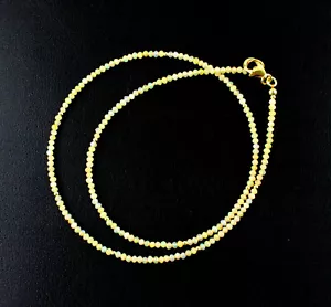 Welo Opale Collana Pietre Preziose Fein-Geschliffen Gioco Collier Regalo 46 CM - Foto 1 di 4