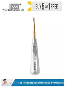 Elevador de Raíz Atraumático Lindo Levin 3mm Curvado (Fácil Extracción) - Imagen 1 de 5