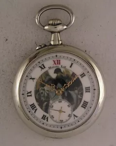 Excelente reloj de bolsillo francés MONTRE LIP 1900 reparado perfecto Napoleón en la esfera - Imagen 1 de 4