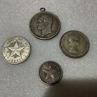 Lot 4 World / Foreign Silver Coins 1940' s 50's Free Sh