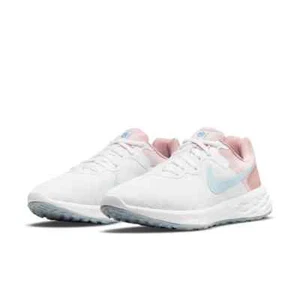 Nike Revolution 6 DC3729-100 Sneakers Women's Pink White Running Shoes GBNC164 - Picture 1 of 42