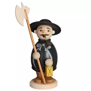 Smoking figure Night Watchman with Lantern H= 13cm NEW Smoker Man - Picture 1 of 1