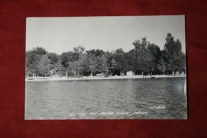 Szene am Bear Lake, Michigan Postkarte - RPPC - Bild 1 von 2