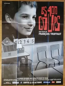 400 COUPS françois truffaut affiche cinema originale 160x120 R - Picture 1 of 1