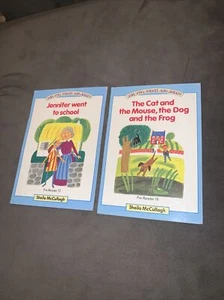 2x Vintage One Two Three And Away PRE-READER Books Sheila McCullagh - Picture 1 of 7