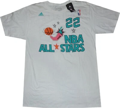 Camisa Portland Trailblazers Clyde Drexler Adidas Blanca All Star Etiquetas Nuevas Foto 1 de 4
