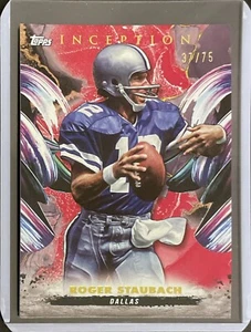 Roger Staubach Topps Inception 2024 - Numbered /75 #33 - Bild 1 von 1
