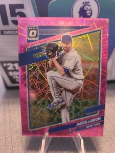 Jacob Degrom 2021 Donruss Optic #160 Pink Velocity Prizm SP 193/249 - Picture 1 of 2