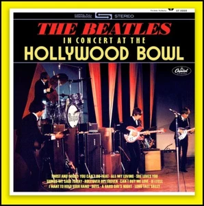 The Beatles- In Concert At The Hollywood Bowl Fantasy Artwork Display Only - Picture 1 of 2