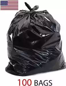 39GAL XX Super Strong Heavy Duty Trash Bag 100CT - Picture 1 of 1
