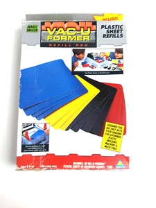 Magic Maker VAC-U FORMER Refill Pak 30 Plastic Sheets Vintage 1993 New - Picture 1 of 3