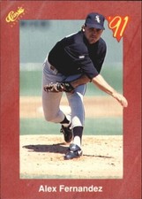 1991 Classic II Baseball Card #T7 Alex Fernandez