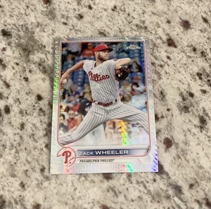 2022 Topps Chrome Zack Wheeler Prism Refractor #207 - Picture 1 of 2