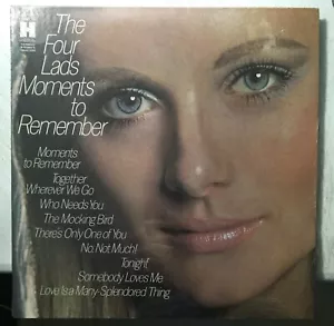 The Four Lads Moments To Remember 9 song LP sealed! (tear in edge of shrinkwrap) - Bild 1 von 5