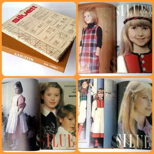 1983-90 UdSSR LEGENDÄRE estnische TALLINN MODE Set 8 Zeitschriften KINDER SILUET   - Bild 1 von 11
