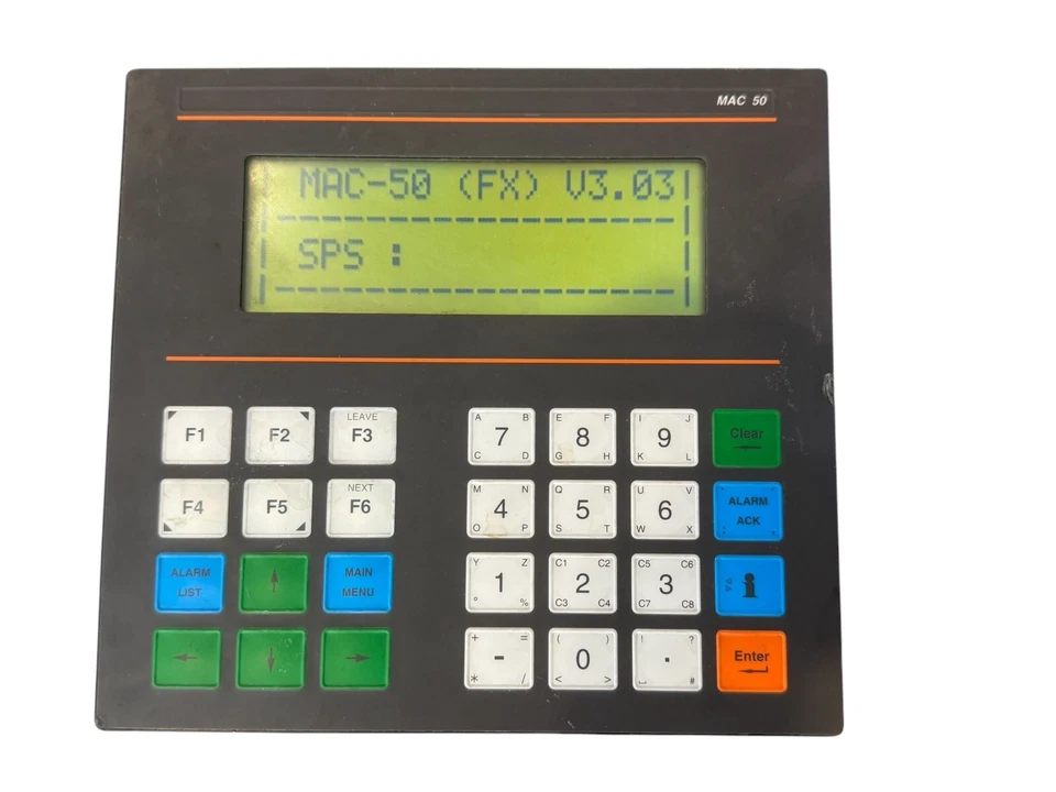 G&L Beijer Electronics 00920  MAC 50 Operator Panel    MAC 50/ML - Image 1 of 4