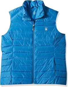 Spyder Women's Prymo Down Vest, French Blue, Small - Picture 1 of 4