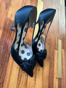 Zapatos Christian Lacroix | Christian Lacroix tacones negros satán 38 - Imagen 1 de 8