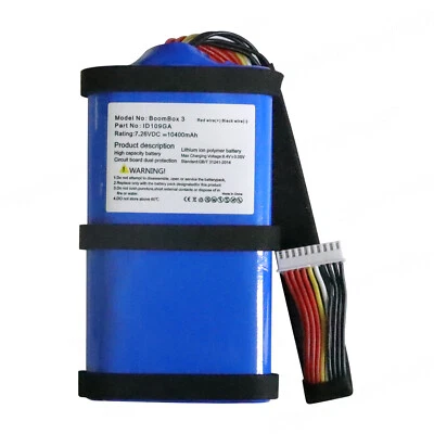 Battery ID109GA For JBL Boombox 2 Bluetooth Speaker SUN-INTE-213 SUN-INTE-268