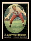1958 Topps #28 Carl Brettschneider RC VG/VGEX X2916484