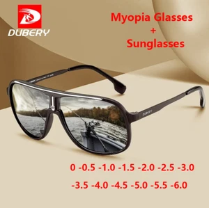 Gafas de sol con miopía de gran tamaño para hombre sombra de conducción al aire libre lo último - Imagen 1 de 23