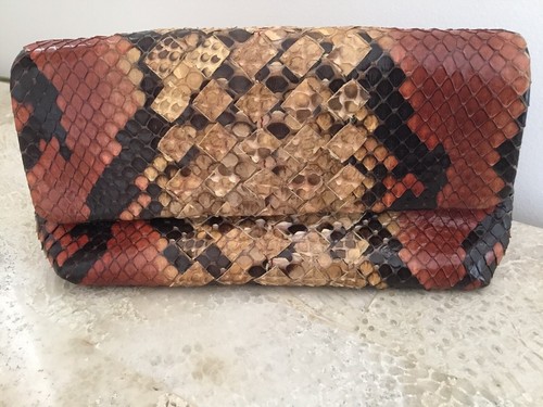 Bottega Veneta Frizione Pelle Lucertola Multicolore. Italia